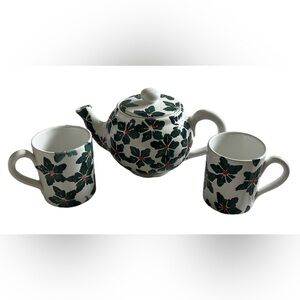 Coop Ceramiche Toscane Teapot and Mugs